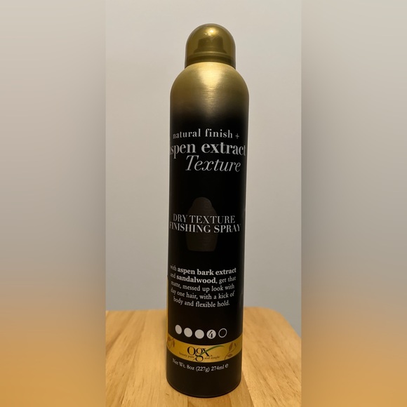 Hair Ogx Natural Finish Aspen Extract Texture Dry Texture Finishing